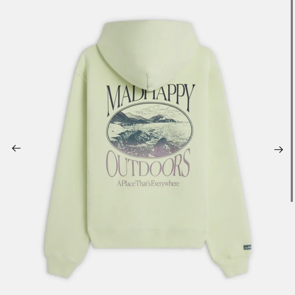 NWT MADHAPPY Outdoors Hoodie